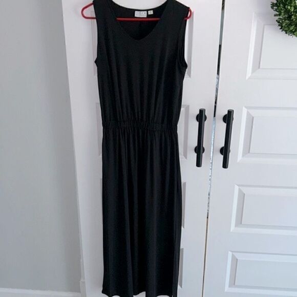 Joan Rivers black classic maxi dress size small - Picture 1 of 7